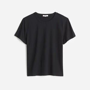 NWT Madewell Perfect Fit Black Tee